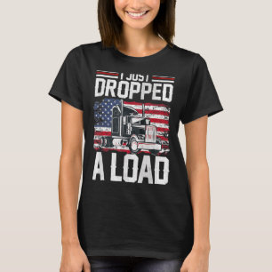 Camiseta Acabo De Bajar Una Bandera Estadounidense De Camio