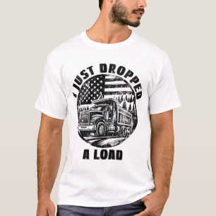 Camiseta Acabo De Caer Un Camión De Carga Estadounidense