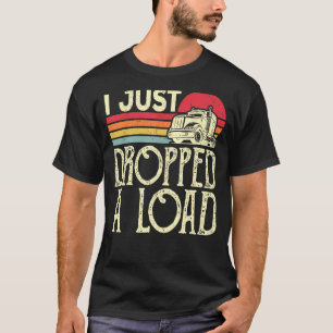 Camiseta Acabo De Caer Un Camión De Cargo Vintage