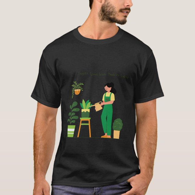 Camiseta Acabo De Calentar Mis Plantas (Anverso)