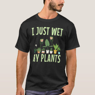 Camiseta Acabo De Calentar Mis Plantas Para Un Ventilador D