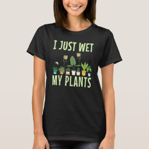 Camiseta Acabo De Calentar Mis Plantas Para Un Ventilador D