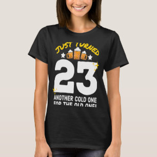 Camiseta Acabo De Cumplir 23 Fríos Para El Viejo 23 Nacimie