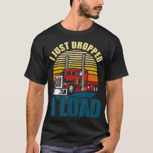 Camiseta Acabo de dejar una camioneta Cargar I Sunset Vinta