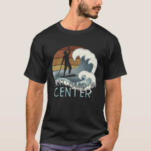 Camiseta Acabo De Encontrar Mi Centro Yoga Zen SUP Surfer