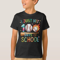 Acabo De Llegar A Los 100 Días De Béisbol Escolar