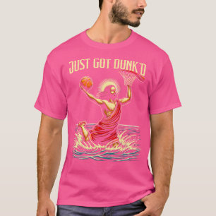 Camiseta Acabo De Quedarme Con Jesús Que Se Está Bateando E