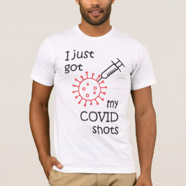 Camiseta Acabo de recibir mis fotos COVID
