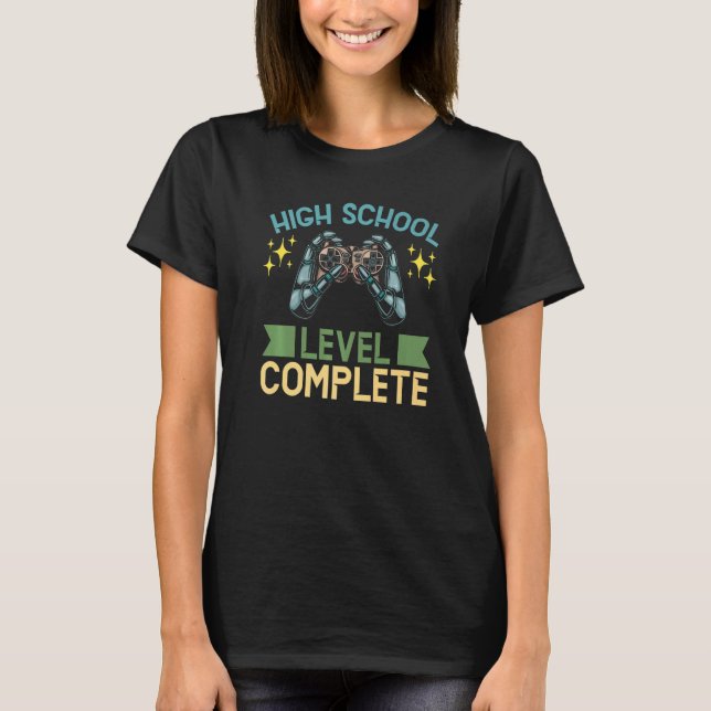 Camiseta Acabo De Terminar La Secundaria Estudiantil (Anverso)