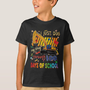 Camiseta Acabo De Tirarme Por 100 Días De Concurso Escolar