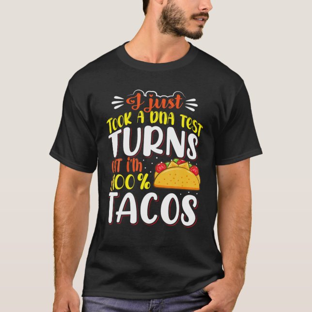 Camiseta Acabo De Tomar Una Prueba De ADN, Cinco De Mayo Pa (Anverso)