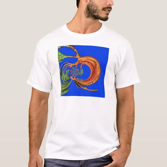 Camiseta Acacia Circle Art Print (Anverso)