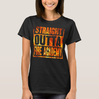 Camiseta Academia de Incendios Directo Saliente