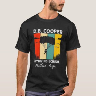 Camiseta Academia de Paracaidismo D B Cooper Db Coopers Vin