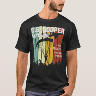 Camiseta Academia de paracaidismo para hombres Db Cooper
