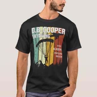 Camiseta Academia de paracaidismo para hombres Db Cooper