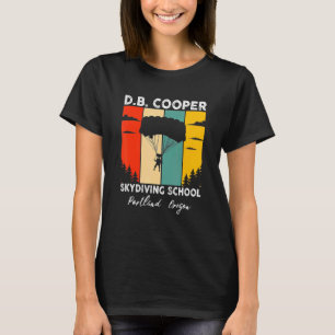 Camiseta Academia de Saltos en Paracaídas D B Cooper Db Coo