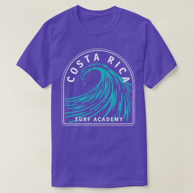 Camiseta Academia de Surf 1 de Costa Rica (Diseño del anverso)
