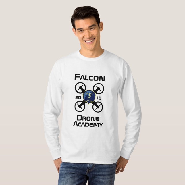 Camiseta Academia del abejón del halcón (Anverso completo)