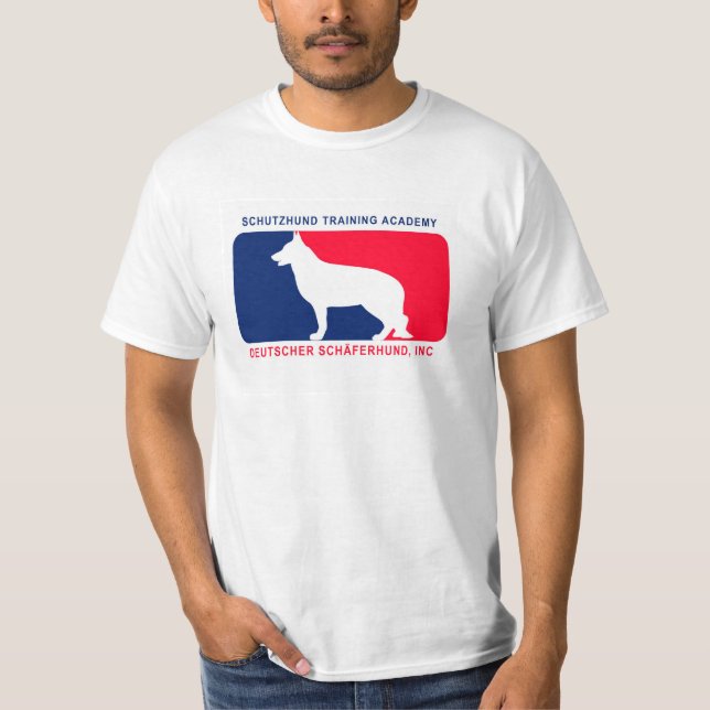 Camiseta Academia del entrenamiento de Schutzhund (Anverso)