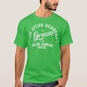 Camiseta Academia Jiu Jitsu Grados Río de Janeiro Brasil