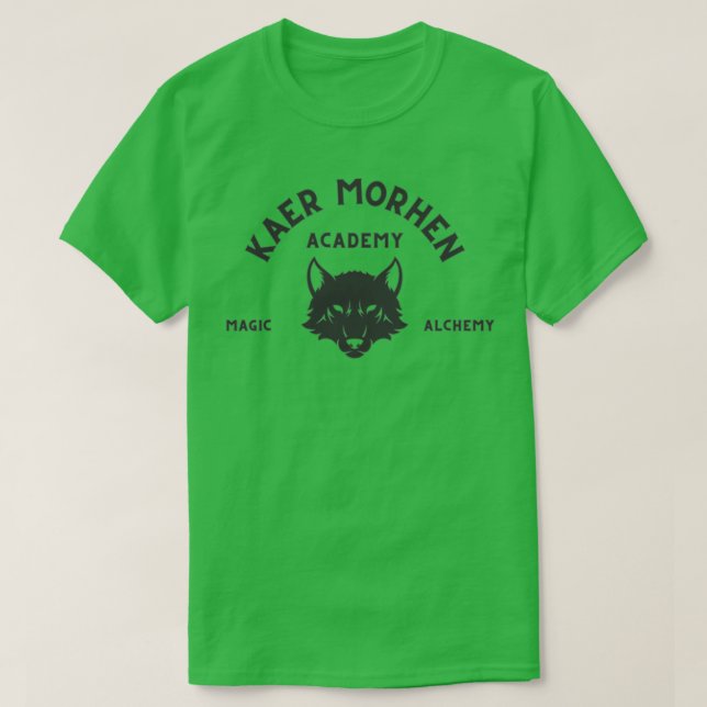 Camiseta Academia Kaer Morhen (Diseño del anverso)