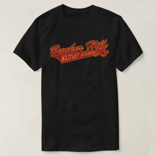 Camiseta Academia Militar Bunker Hill (Diseño del anverso)
