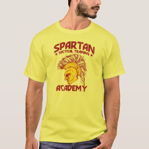 Camiseta Academia táctica espartano del entrenamiento