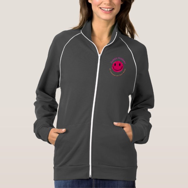 Camiseta Academia Zombie Face (Anverso)