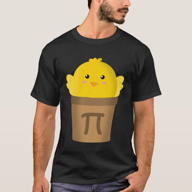 Camiseta Académico de pie de pollos de pot de pato de pi ma (Anverso)