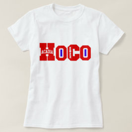 Camiseta Acadia Hoco chica 2022 merch