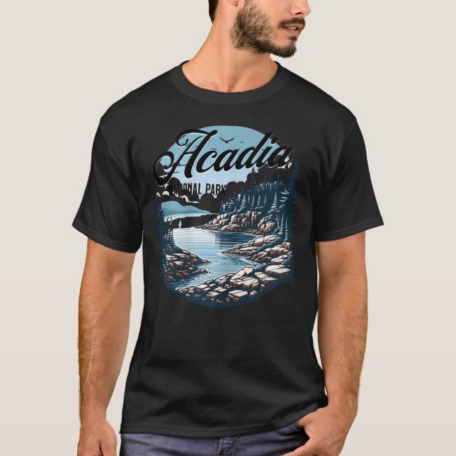 Camiseta Acadia Nacional (Anverso)