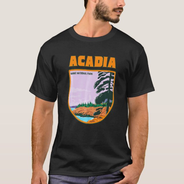 Camiseta Acadia National Park   (Anverso)
