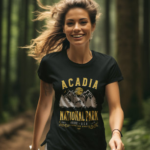 Camiseta Acadia National Park Fun Landscape