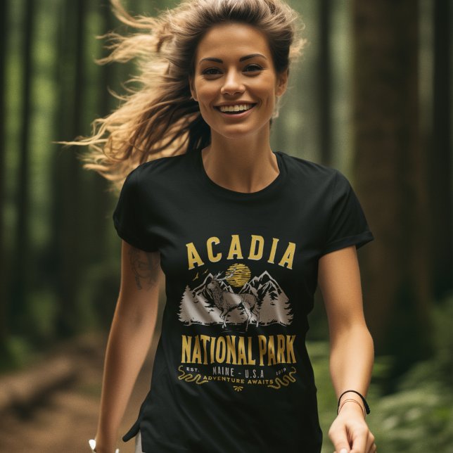 Camiseta Acadia National Park Fun Landscape (Subido por el creador)