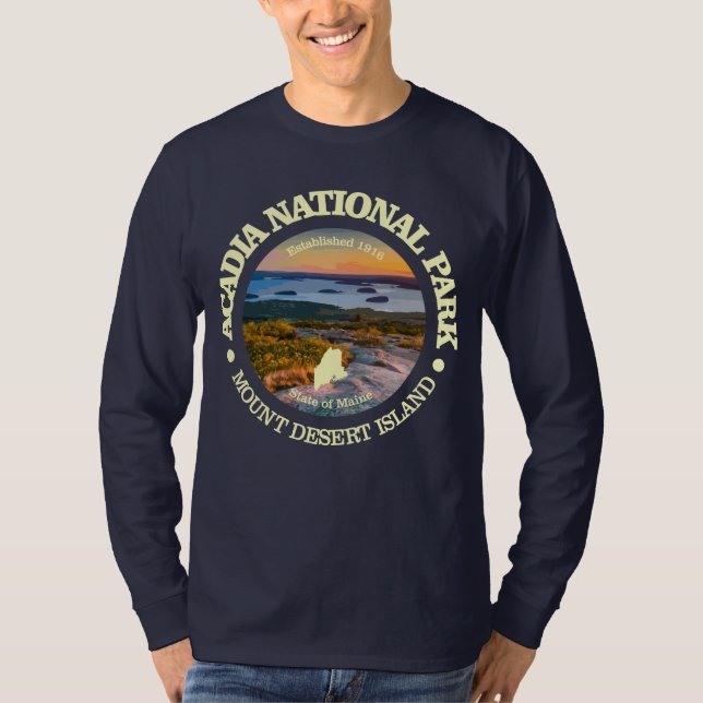 Camiseta Acadia NP (Cadillac Mtn) (Anverso)