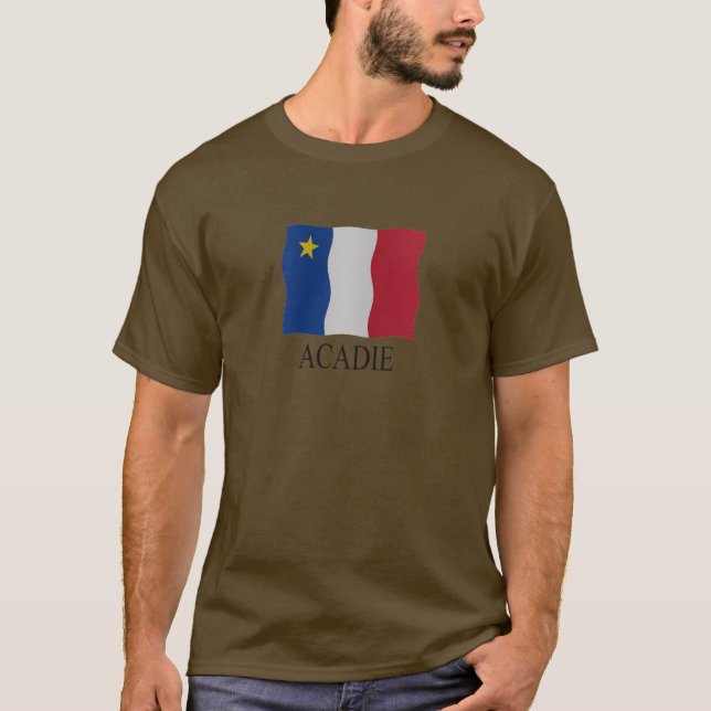 Camiseta Acadian flag (Anverso)