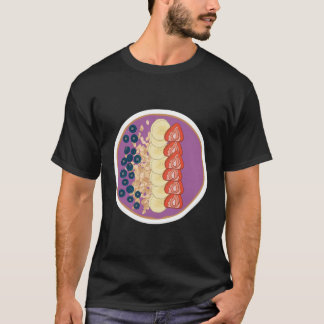 Camiseta Acai Bowl Funny Boho Vintage