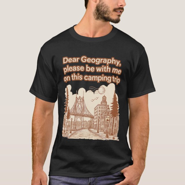 Camiseta acampada (Anverso)