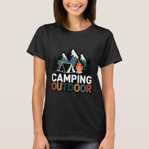 Camiseta Acampada al aire libre