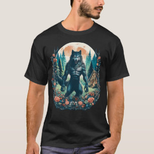Camiseta Acampada al aire libre de Werewolf