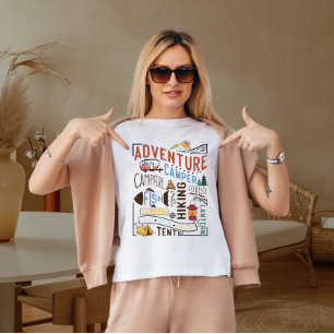 Camiseta Acampada de aventuras