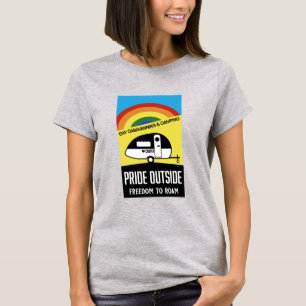 Camiseta Acampada de caravanas gay