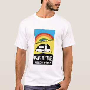Camiseta Acampada de caravanas gay