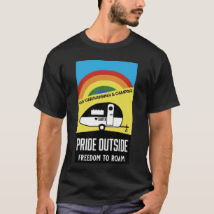 Camiseta Acampada de caravanas gay