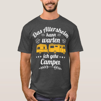 Camiseta Acampada de retiro de acampada de jubilados divert