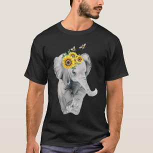 Camiseta Acampada de verano senderismo girasol Elephant Bum