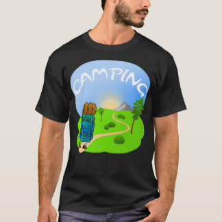 Camiseta Acampada divertida