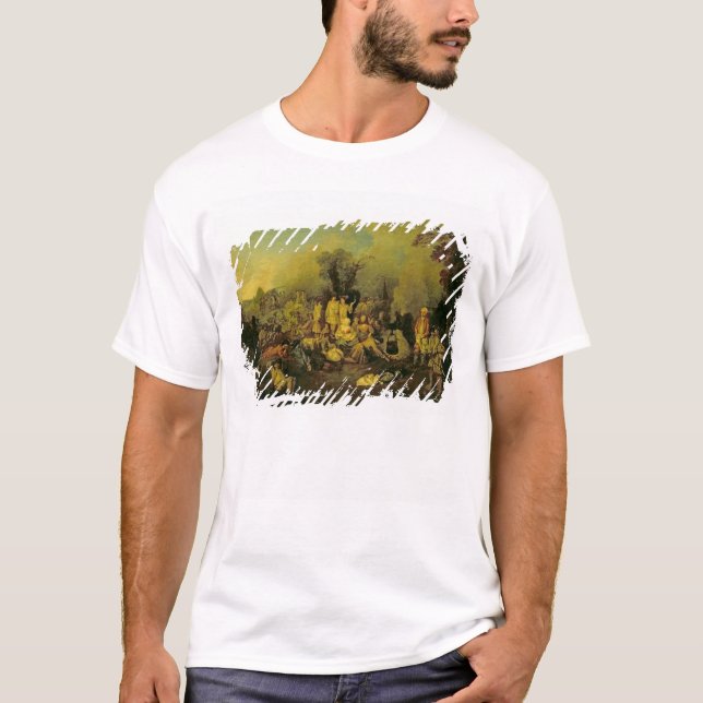Camiseta Acampamento gitano (Anverso)