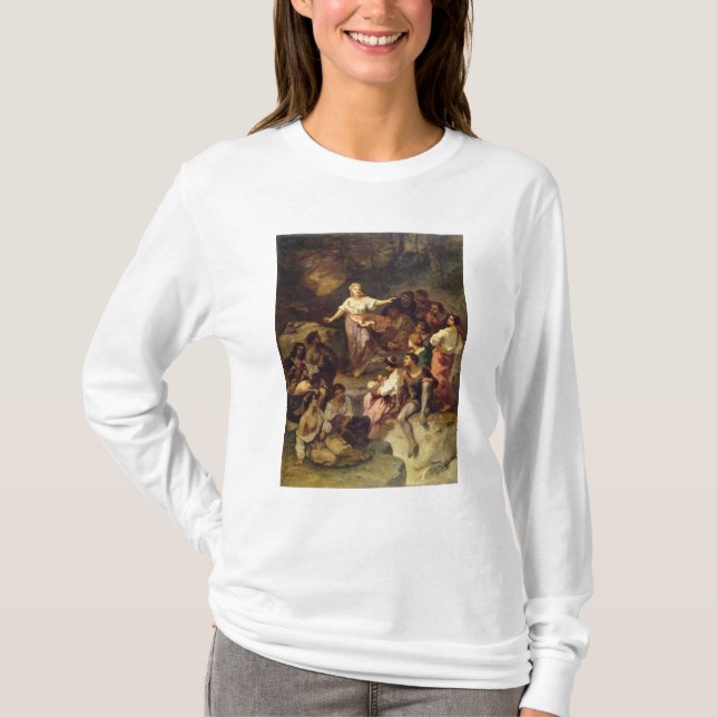 Camiseta Acampamento gitano, 1848 (Anverso)